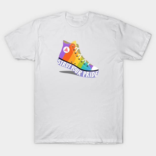 Strut Your Pride T-Shirt by MigueArt